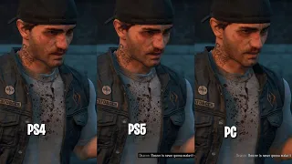 Days Gone PC vs PS5 vs PS4: Graphics Comparison