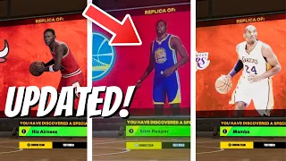 (UPDATED) I Made *EVERY* Special Replica Build In ONE video! NBA 2k23 Rare Special Replica Builds