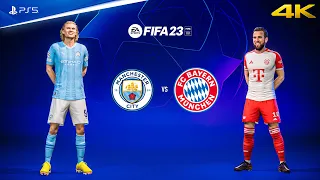 FIFA 23 - Manchester City vs Bayern Munich | UEFA Champions League Final | PS5™ Gameplay [4K60]