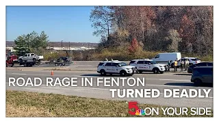 Suspect in custody after deadly road-rage shooting along Highway 141 in Fenton