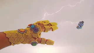 AMAZING THANOS Infinity Gauntlet Made Out of Magnets ( DIY /ASMR) | Epic Magnets