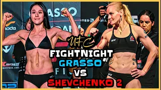 UFC FIGHT NIGHT: GRASSO VS SHEVCHENKO 2 | REMATCH | FIGHT PROMO | HYPE TRAILER