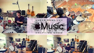 Rihanna Super Bowl LVII Halftime Show Mega Drum/ Percussion Cover (FULL SHOW 😳)