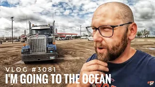 I'M GOING TO THE OCEAN | My Trucking Life | Vlog #3081