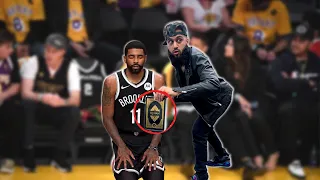 SNEAKING into an NBA game to give Kyrie Irving a QURAN in Ramadan!