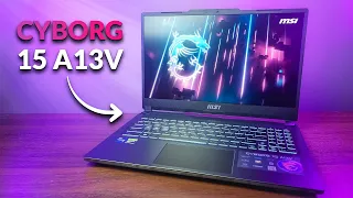 Is THIS the Best Thin-Budget Gaming Laptop? - MSI Cyborg 15 A13V Review