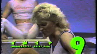 MORNING STRETCH 1985 - JOANIE GREGGAINS with Mary & Kirk