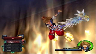 KH 2 FM ~The STUPIDEST way to beat Axel Data Battle (Critical Mode)