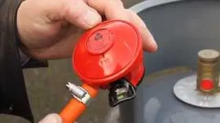 How to fit a propane gas regulator