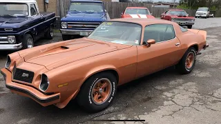 “SOLD” 1977 Z28 Camaro 4speed $12,900 Maple Motors