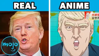 Top 10 Times Real People Appeared In Anime