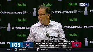 John Tortorella postgame press conference: 'We'll be back here for Game 7'