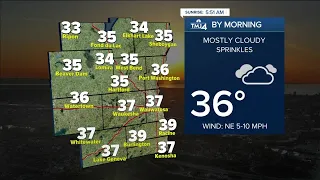 Southeast Wisconsin weather: Thursday to be breezy and cold with scattered light rain