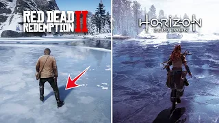 Red Dead Redemption 2 PC VS Horizon Zero Dawn PC | Graphics & Details Comparison 2022
