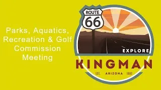 Parks, Aquatics, Recreation & Golf Commission Meeting -8/16/2023