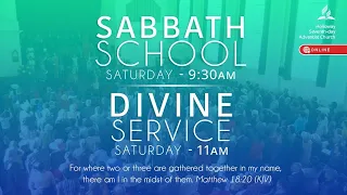 Sabbath 25th December 2021 - Morning Service