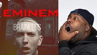 First Time Hearing eminem - Brainless Reaction