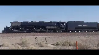 Union Pacific Big Boy 4014 road trip chase through California - Oct 8 & 9, 2019