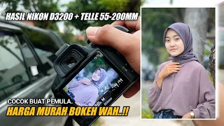 NIKON D3200 PAKAI LENSA TELE HASILNYA MANTAP