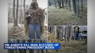 Utah man suspected of threatening Biden killed as FBI served warrant