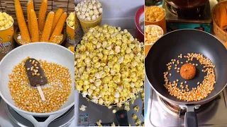 How to Make Perfect Caramel Popcorn / Palomitas de Maíz con Caramelo  popcorn making ideas #11