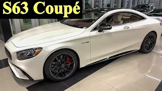 2019 Mercedes AMG S63 Coupe Full Review Startup BRUTAL Sound Interior Exterior