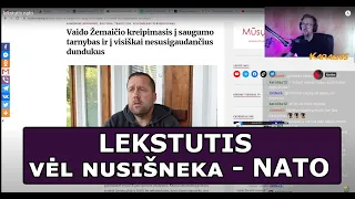 NATO Referendumas - Vaidas Lekstutis / Būkime Vieningi | Karalius Reaguoja