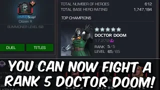 You Can Now Fight A 5 Star Rank 5 Doctor Doom! - Marvel Contest of Champions