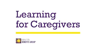Learning Benefits for Caregivers