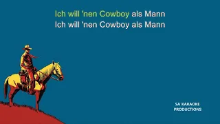 Karaoke HD "Ich will ein Cowboy als Mann"