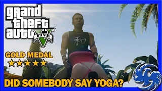 GTA 5 - Did Somebody Say Yoga? -  Mission #22 [100% Gold Medal Walkthrough - PC 1080p 60fps] ★★★★★