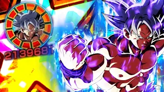 MUI E' BARATO! 100% LR MUI GOKU EZA SHOWCASE LINK LVL 10! DBZ: Dokkan Battle