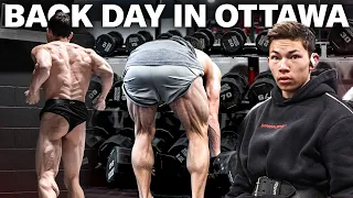 MASSIVE BACK DAY IN OTTAWA! || Tristyn Lee Vlogs EP. 6