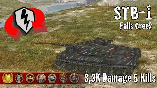 STB-1  |  8,3K Damage 5 Kills  |  WoT Blitz Replays