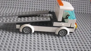 How to assemble a tow truck from lego