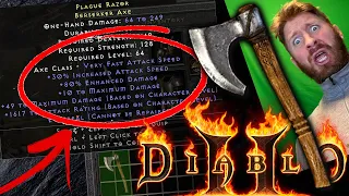 My MOST GODLY AXE ROLL YET (imbue-fest!) Diablo 2 Resurrected