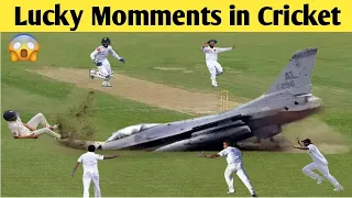 Luckiest Moments in Cricket | Lucky & Unexpected Moments in Cricket History Ever TOP 10 | MUST WATCH