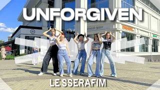 [KPOP IN PUBLIC | ONE TAKE] LE SSERAFIM (르세라핌) - UNFORGIVEN | Dance Cover by BlueFlame