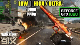 GTX 1080 | COD Warzone - Season 6 - 1080p, 1440p - Low & High