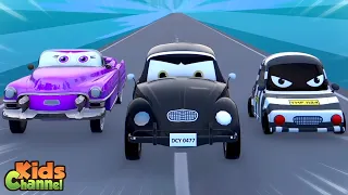 The Theif Family - Road Rangers Cartoons | Car Videos for Children by Kids Channel