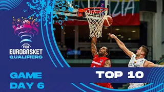 Nike Top 10 Plays | Game Day 6 | FIBA EuroBasket 2022 Qualifiers
