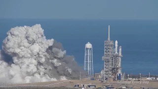 Звук запуска и посадки Falcon Heavy Space X (бинауральная запись)