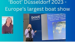 Jeanne visits 'Boot' Dusseldorf  2023- the biggest European Boat Show