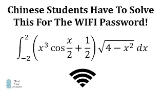 Students In China: Solve A Math Problem For Internet Access!