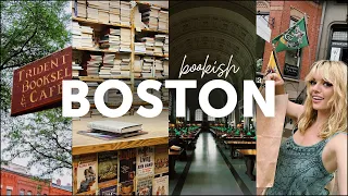 Ten Bookish Places to Visit in BOSTON 📖🍂  #vlog