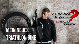 Mein neues Triathlon Fahrrad + Bike Fitting // Wurde es wieder ein Canyon ?