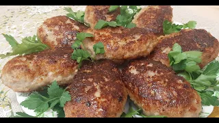 Котлеты с секретом!  Вкусные и сочные как учила мама!!!