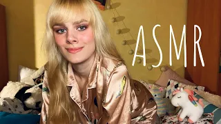 АСМР/ASMR🥳😋ПИЖАМНАЯ ВЕЧЕРИНКА🥳😋НОЧЁВКА С ПОДРУГОЙ✨pajama party✨