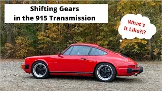 1986 Porsche 911: Shifting Gears in a 915 Transmission...What's It Like?