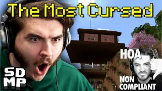 Jschlatt Rates The Most Cursed Homes on SDMP Minecraft with CaptainSparklez (Schlatt)